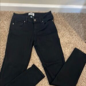 PAIGE Black Skinny Jeans Sleek Design
